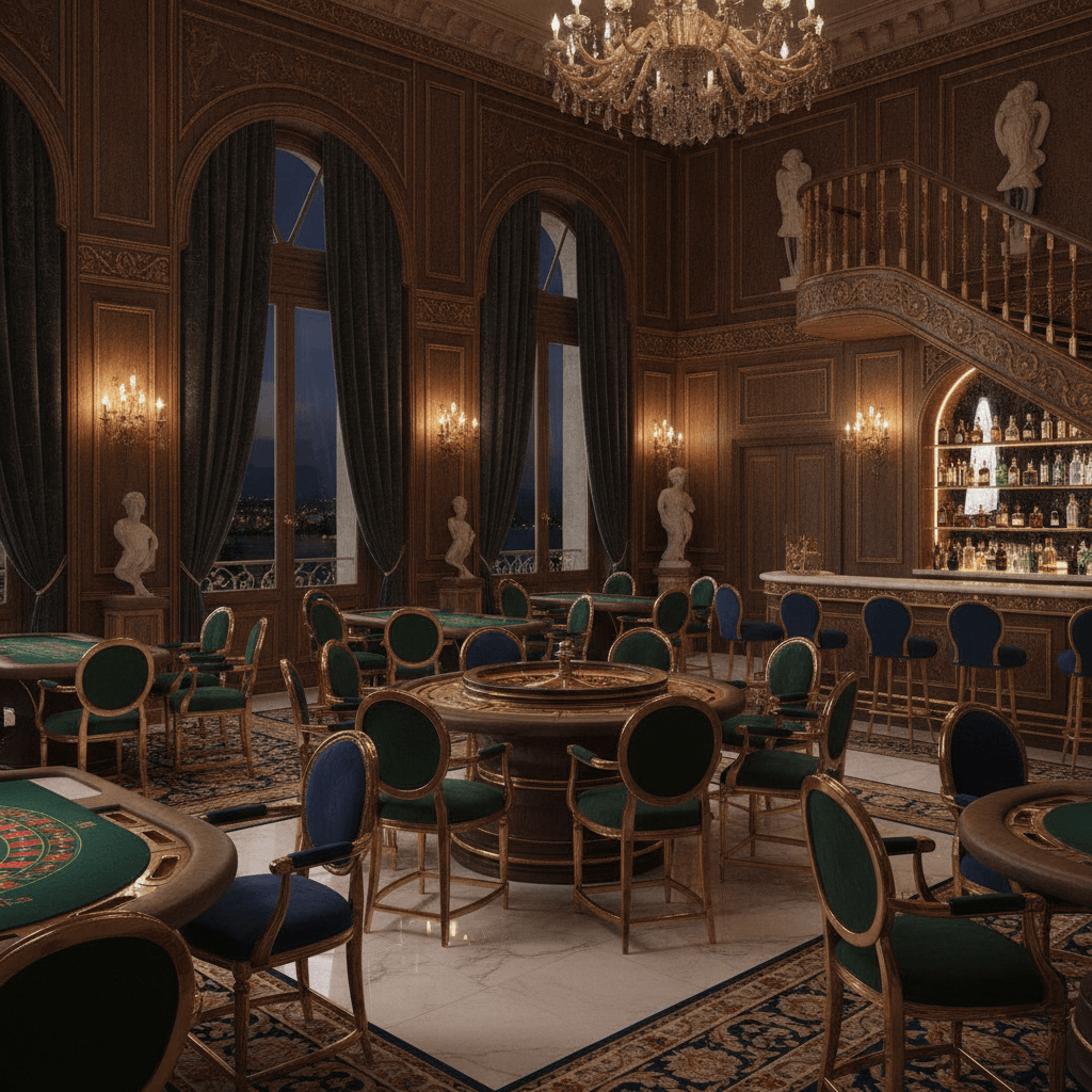 Casino and gaming lounge