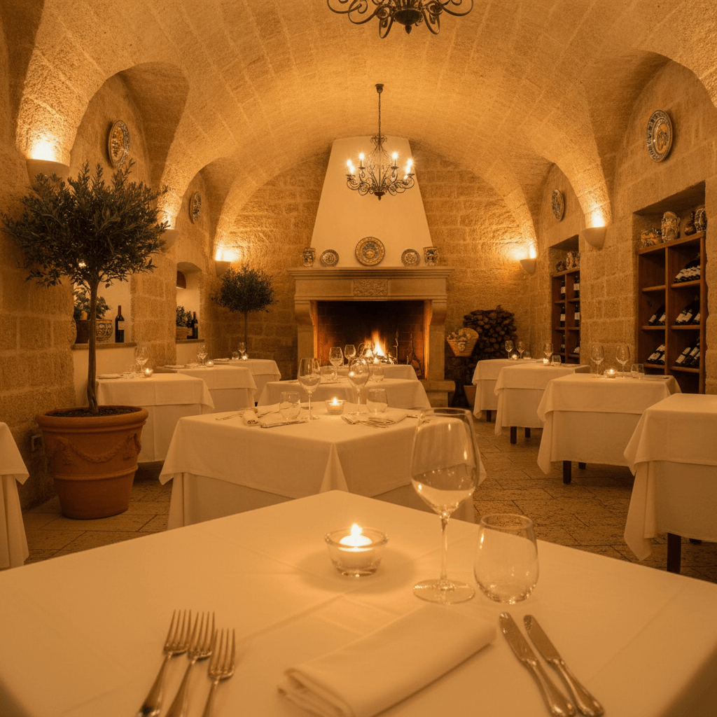 Il Normanno restaurant interior